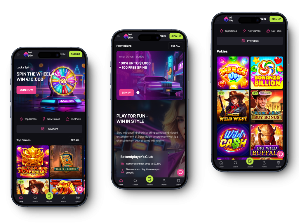 BetandPlay Casino App