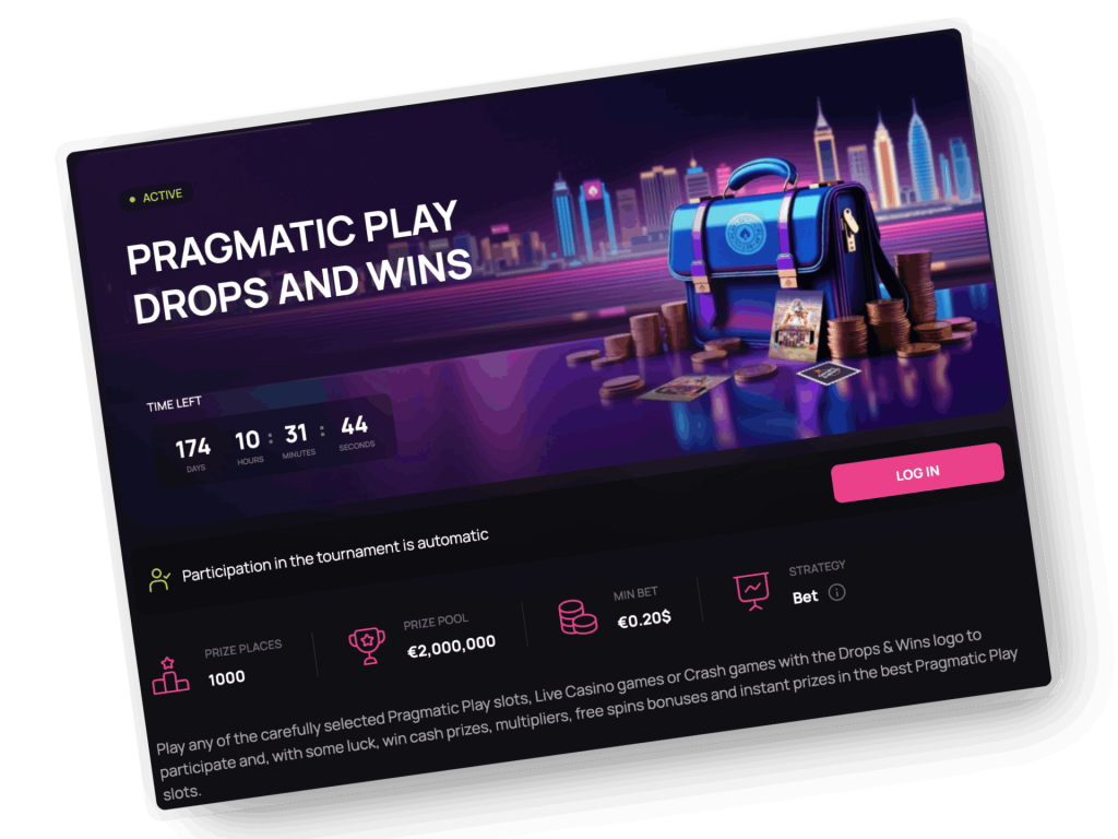 Tournaments Bet and Play Casino