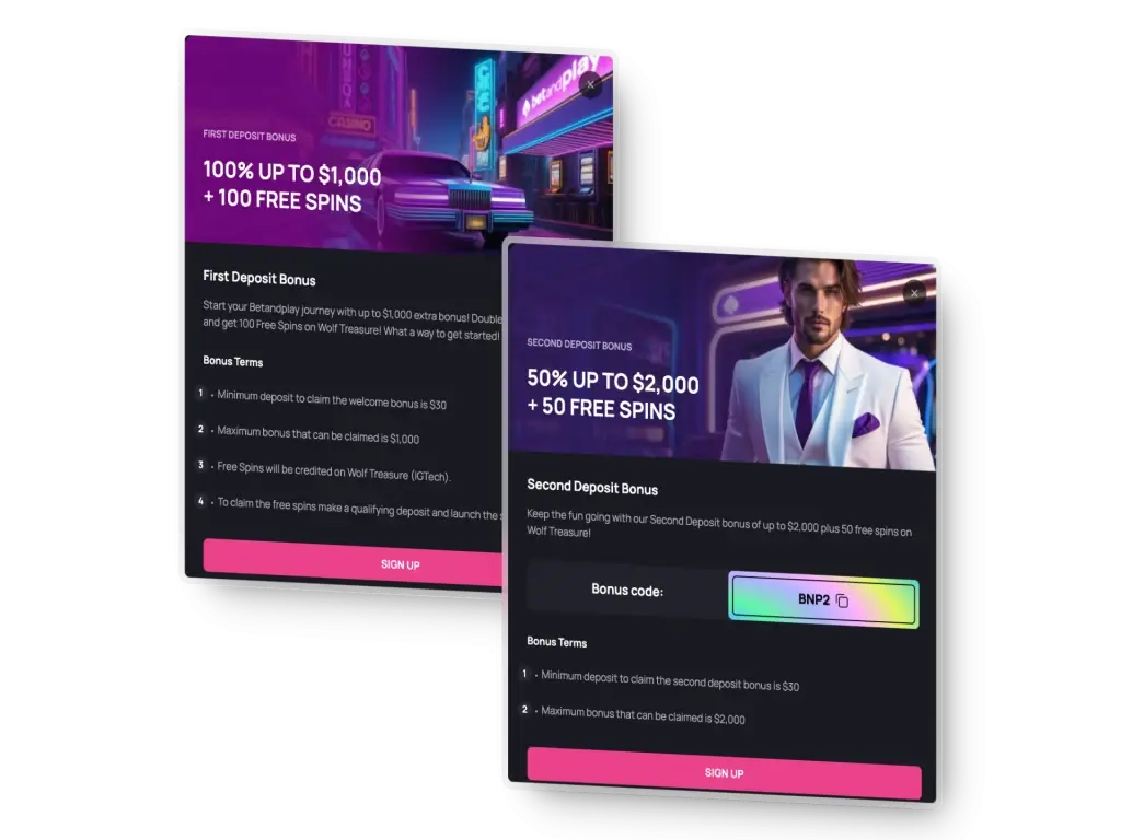 BetandPlay Casino Promotions